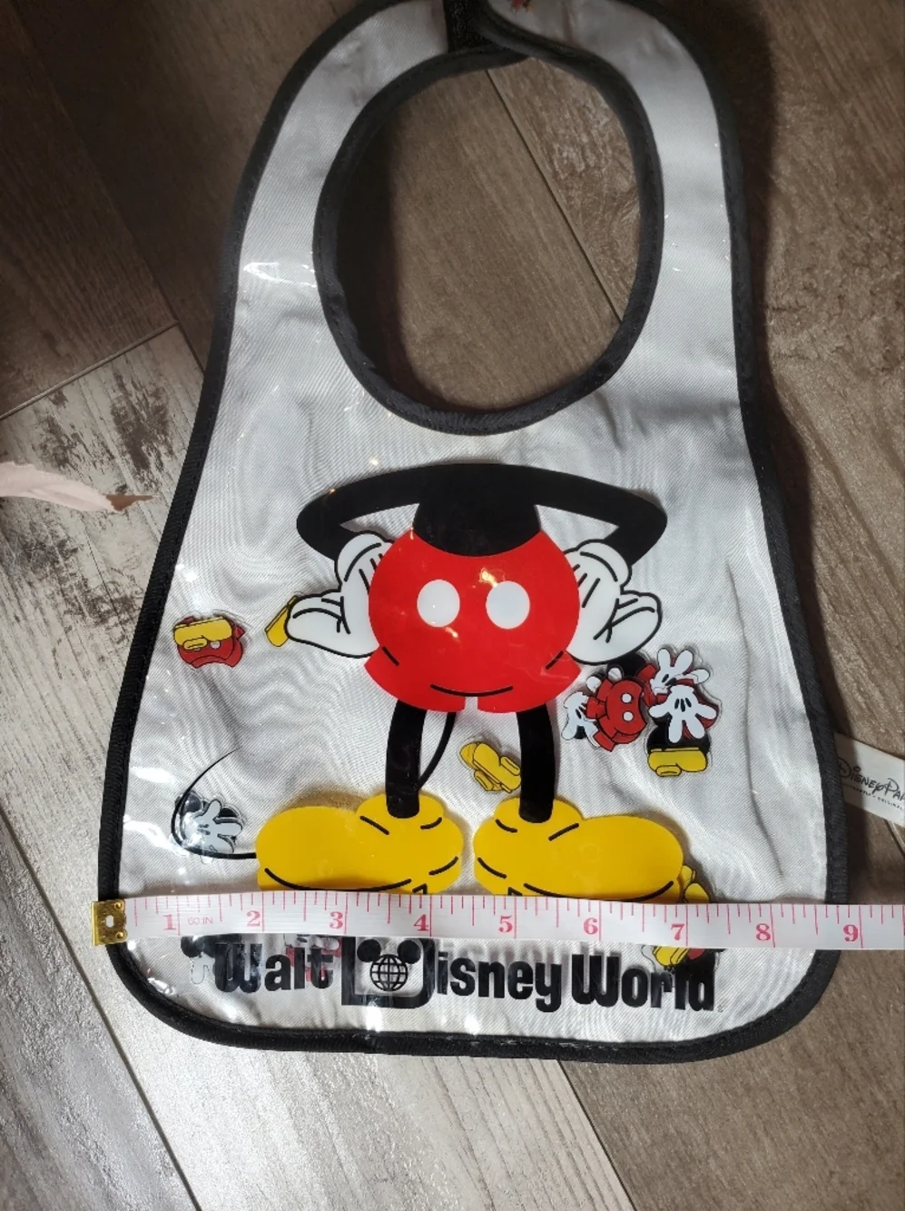 Disney Parks Walt Disney World Mickey Mouse Confetti Baby Bib